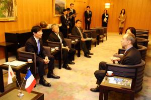 在京都フランス総領事表敬訪問