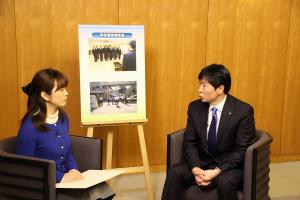 県政広報番組収録