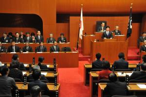 県議会2月定例会閉会