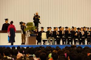 岡山大学学位記等授与式