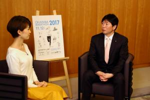 県政広報番組収録