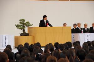 岡山県立大学・岡山県立大学大学院入学式