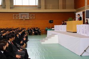 岡山県立大学・岡山県立大学大学院入学式