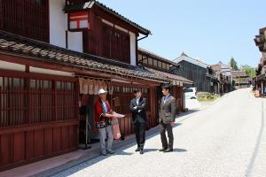 岡山・広島両県知事会議〔視察〕