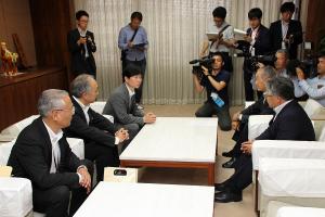 若年者雇用等に関する経済団体への要請行動
