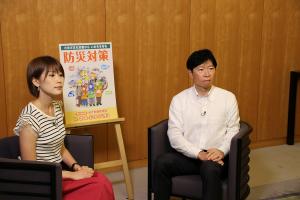 県政広報番組収録