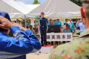 岡山県総合防災訓練