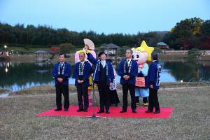 岡山後楽園「秋の幻想庭園」オープニングセレモニー