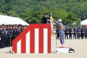 岡山県消防操法訓練大会〔開会式〕