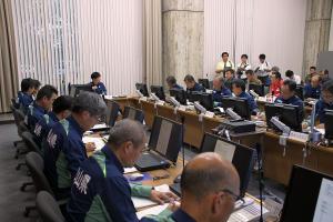 平成30年大雨・洪水に係る災害対策本部会議