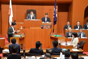 県議会9月定例会一般質問1日目