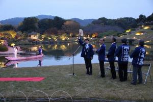 「秋の幻想庭園」オープニングセレモニー