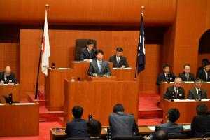 県議会11月定例会代表質問