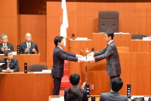 県議会2月定例会開会