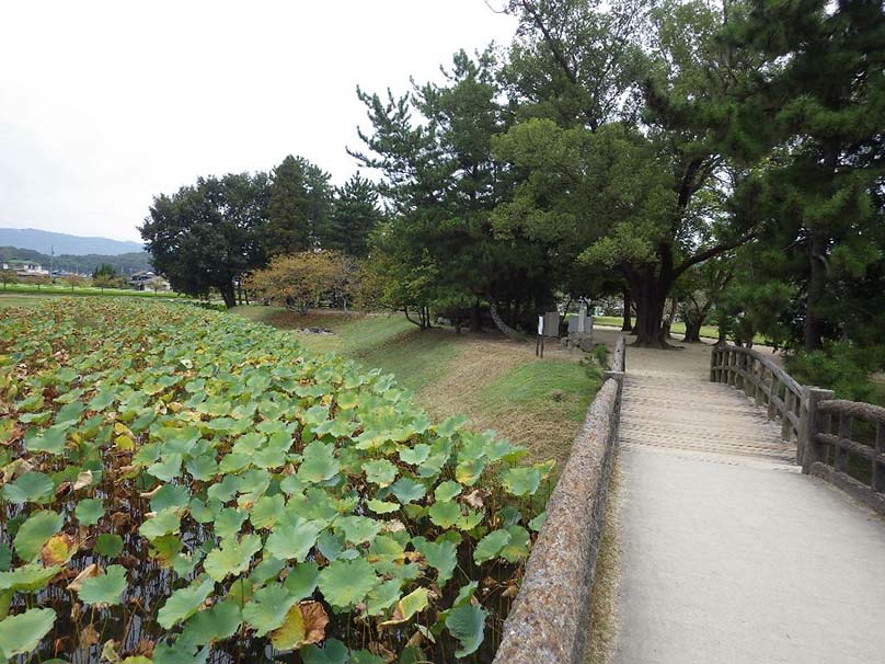 備中高松城跡の本丸跡