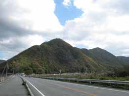 天神山城遠景の写真