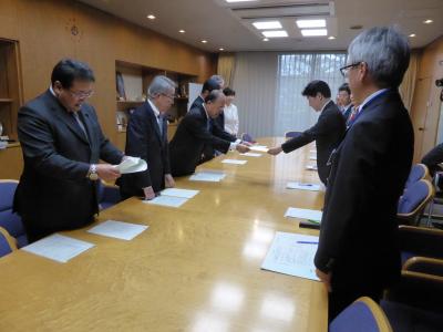 スポーツ議連要望活動１