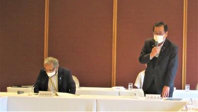 鳥取・岡山県境議員連盟　令和４年度総会及び意見交換会