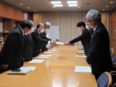 岡山県スポーツ振興議員連盟知事への要望