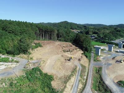 宮坂遺跡遠景