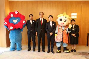 日本国際博覧会副事務総長等 表敬訪問
