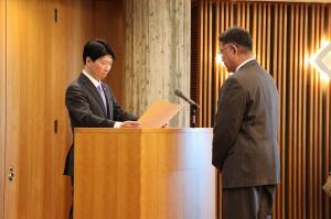 職員知事表彰式