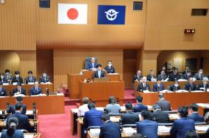 県議会2月定例会開会