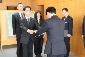 退職者辞令交付〔他団体復帰等〕