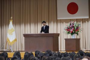 県立西大寺高等学校入学式