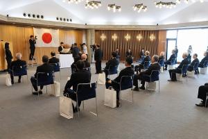 春の叙勲伝達式