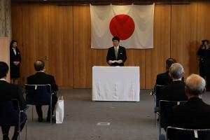 春の叙勲伝達式