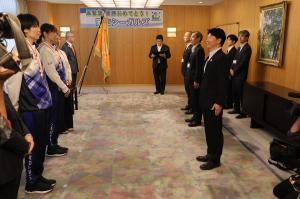 黒鷲旗全日本男女選抜バレーボール大会優勝報告〔岡山シーガルズ〕