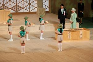 第74回全国植樹祭・地方事情御視察〔式典〕
