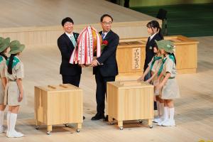 第74回全国植樹祭・地方事情御視察〔式典〕