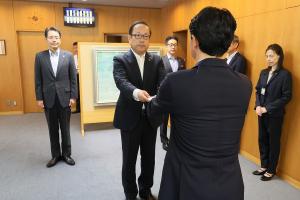 能登半島地震災害義援金贈呈式〔県遊技業協同組合〕