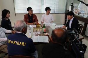 知事と一緒に生き活きトーク