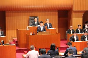 県議会6月定例会開会