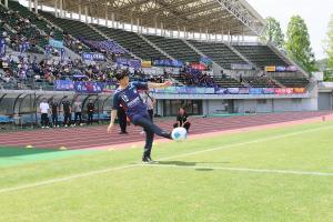 岡山湯郷ベル公式戦県民応援デー〔試合前セレモニー〕