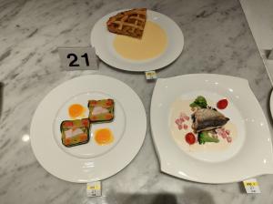 槇井選手　料理