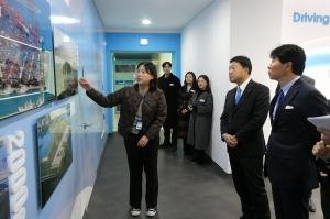 視察〔韓国 威安末伊山古墳群〕