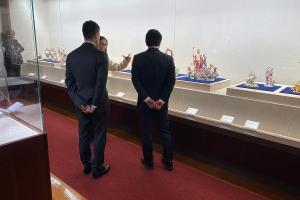 広島県との両県知事会議〔視察〕