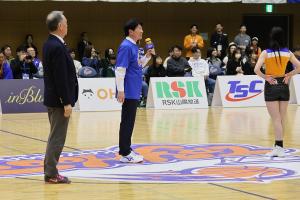 トライフープ岡山公式ホーム戦 県民応援デー