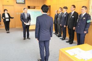 交通遺児就学援助資金等贈呈式〔岡山放送〕