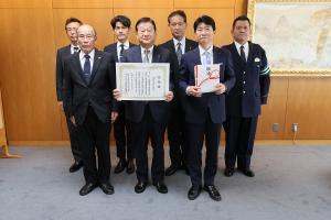 交通遺児就学援助資金等贈呈式〔岡山放送〕