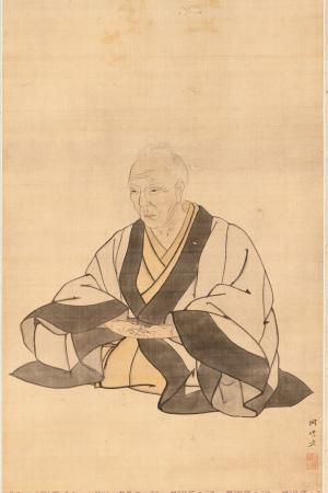 絹本著色古川古松軒