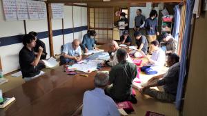 マップ作成に取り組む参加者