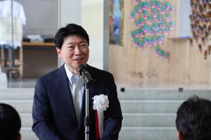 県立美術館特別展「平子雄一展ORIGIN」 開会式