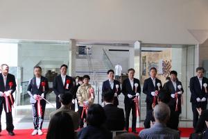 県立美術館特別展「平子雄一展ORIGIN」 開会式