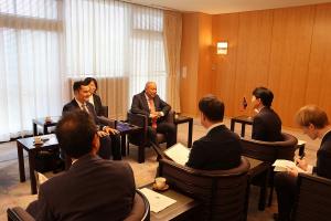 カンボジア王国国務長官表敬訪問