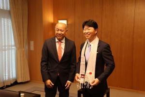 カンボジア王国国務長官表敬訪問